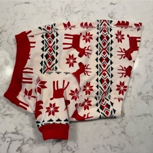 Hanna Andersson Dog Holiday Pajamas - dear deer (size small)